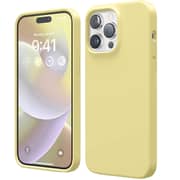 Elago Liquid Silicone Case Yellow iPhone 14 Pro Max