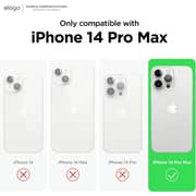 Elago Liquid Silicone Case Yellow iPhone 14 Pro Max