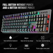 HP Wired Mechanical Gaming Keyboard Black