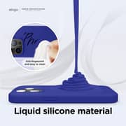 Elago Liquid Silicone Case Cobalt Blue iPhone 14 Pro