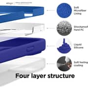 Elago Liquid Silicone Case Cobalt Blue iPhone 14 Pro