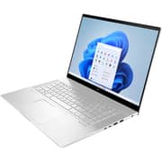 HP Envy (2022) Laptop - 12th Gen / Intel Core i9-12900H / 16inch / 1TB SSD / 32GB RAM / 6GB NVIDIA GeForce RTX 3060 Graphics / Win11 Home / English & Arabic Keyboard / Natural Silver / Middle East Version - [16-H0057NE] + M27fw Monitor + 230 KB & Mouse