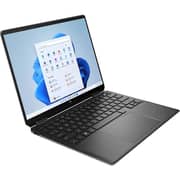 HP Spectre x360 2-in-1 (2022) Laptop - 12th Gen / Intel Core i7-1255U / 13.5inch FHD / 1TB SSD / 16GB RAM / Shared Intel Iris Xe Graphics / Win11 / English & Arabic Keyboard / Black / Middle East Version - [14-EF0015NE] + M27fw Monitor + 230 KB & Mouse