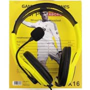 Keendex KX3002 Wired Over Ear Gaming Headphone Black/Yellow