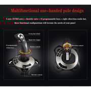 PXN Pro Flight Simulation Controller Black