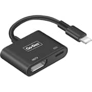 Go Des 2-in-1 HDTV & Lightning Dual Output Video Converter Black
