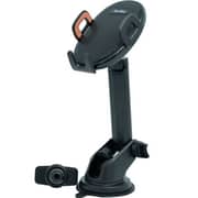 Go Des 2-in-1 Auto Tightening Kickstand Mobile Phone Holder Black