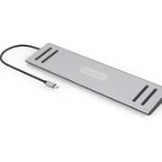 Go Des 14-in-1 USB-C Multi Function Docking Station Grey