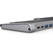 Go Des 14-in-1 USB-C Multi Function Docking Station Grey