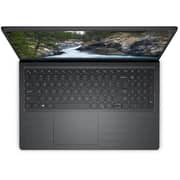 Dell Vostro 3520 Laptop - 12th Gen / Core i7-1255U / 15.6inch FHD / 512GB SSD / 8GB RAM / Shared Graphics / Windows 11 / English & Arabic Keyboard / Black / Middle East Version - 3520-VOS-1608-BLK