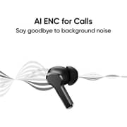 Realme Buds T100 RMA2109Blk True Wireless Earbuds Black