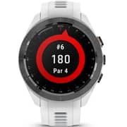 Garmin 010-02746-10 Approach S70 Smart Watch Black Bezel With White Band White