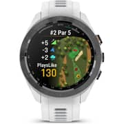 Garmin 010-02746-10 Approach S70 Smart Watch Black Bezel With White Band White