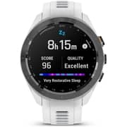 Garmin 010-02746-10 Approach S70 Smart Watch Black Bezel With White Band White