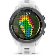 Garmin 010-02746-10 Approach S70 Smart Watch Black Bezel With White Band White