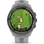 Garmin 010-02746-11 Approach S70 Smart Watch Black Bezel With Powder Grey Band Grey
