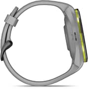Garmin 010-02746-11 Approach S70 Smart Watch Black Bezel With Powder Grey Band Grey