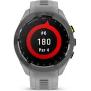 Garmin 010-02746-11 Approach S70 Smart Watch Black Bezel With Powder Grey Band Grey