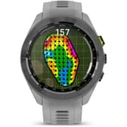 Garmin 010-02746-11 Approach S70 Smart Watch Black Bezel With Powder Grey Band Grey