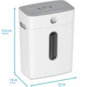 HP ONE SHRED 2809 Cross-Cut Paper Shredder