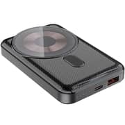 Aspor Wireless Charging Power Bank 10000mAh Black A326