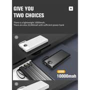 Aspor 4-in-1 Power Bank 10000mAh Black A300