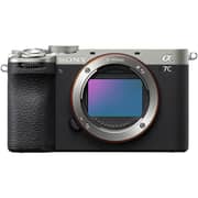 Sony Alpha a7C II 4K and 33MP Full-Frame Mirrorless Digital Camera Body - Silver