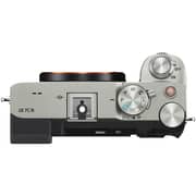 Sony Alpha a7CR 4K and 61MP Full-Frame Mirrorless Digital Camera Body - Silver