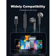 RavPower BH1006 In-Ear Stereo Wired Earphone Type-C - Black