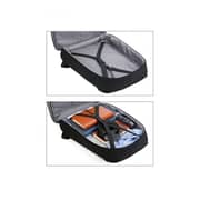 Meinaili Waterproof Laptop Backpack 15.6-Inch With Usb Charging Port ,1802 - Gray