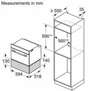 Siemens Built In Warming Drawer BI710C1B1B