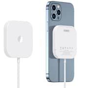 Duzzona 3-in-1 Wireless Charger With Charging Stand 1m White