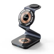 Duzzona 3-in-1 Magnetic Wireless Charger Stand 1m Black