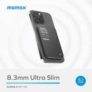 Momax Magnetic Wireless USB-C Power Bank Black