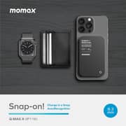Momax Magnetic Wireless USB-C Power Bank Black