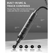 Remson RM-HF14 Wired Stereo In Ear Earphones Black