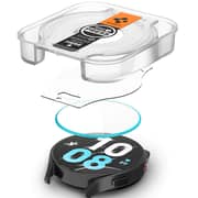 Spigen GLAStR EZ Fit for Samsung Galaxy Watch 6 (44mm) Tempered Glass Screen Protector with Auto Align technology install kit - 2 Pack