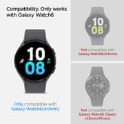 Spigen GLAStR EZ Fit for Samsung Galaxy Watch 6 (44mm) Tempered Glass Screen Protector with Auto Align technology install kit - 2 Pack