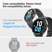 Spigen GLAStR EZ Fit for Samsung Galaxy Watch 6 (44mm) Tempered Glass Screen Protector with Auto Align technology install kit - 2 Pack