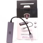 Qube USB-A 3.0 Multifunction Adapter Hub