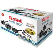 Tefal Super Cook Non-Stick Cookware 7pc Set