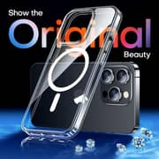 Fitit Clear MagSafe Case for iPhone 14 Pro Max – Slim Transparent Magnetic Case with Shockproof