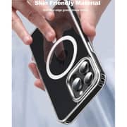 Fitit Clear MagSafe Case for iPhone 14 Pro Max – Slim Transparent Magnetic Case with Shockproof