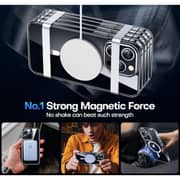 Fitit Clear MagSafe Case for iPhone 14 Pro Max – Slim Transparent Magnetic Case with Shockproof