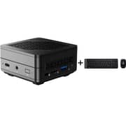 Minisforum Mercury Series EM680 Mini Desktop PC - AMD Ryzen 7-6800U / 512GB SSD / 16GB RAM / Shared AMD Radeon 680M Graphics / Windows 11 Pro / Black + Logitech MK220 Mouse And Keyboard Combo