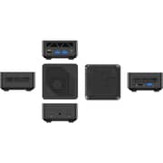 Minisforum Mercury Series EM680 Mini Desktop PC - AMD Ryzen 7-6800U / 512GB SSD / 16GB RAM / Shared AMD Radeon 680M Graphics / Windows 11 Pro / Black + Logitech MK220 Mouse And Keyboard Combo