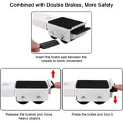 Techmanistan Furniture Roller Pedestal Lifter