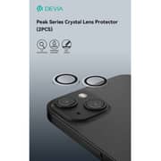 Devia Crystal Camera Lens Protector Clear iPhone 15/15 Plus Pack of 2pcs