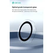 Devia Crystal Camera Lens Protector Clear iPhone 15/15 Plus Pack of 2pcs