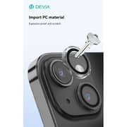 Devia Crystal Camera Lens Protector Clear iPhone 15/15 Plus Pack of 2pcs
